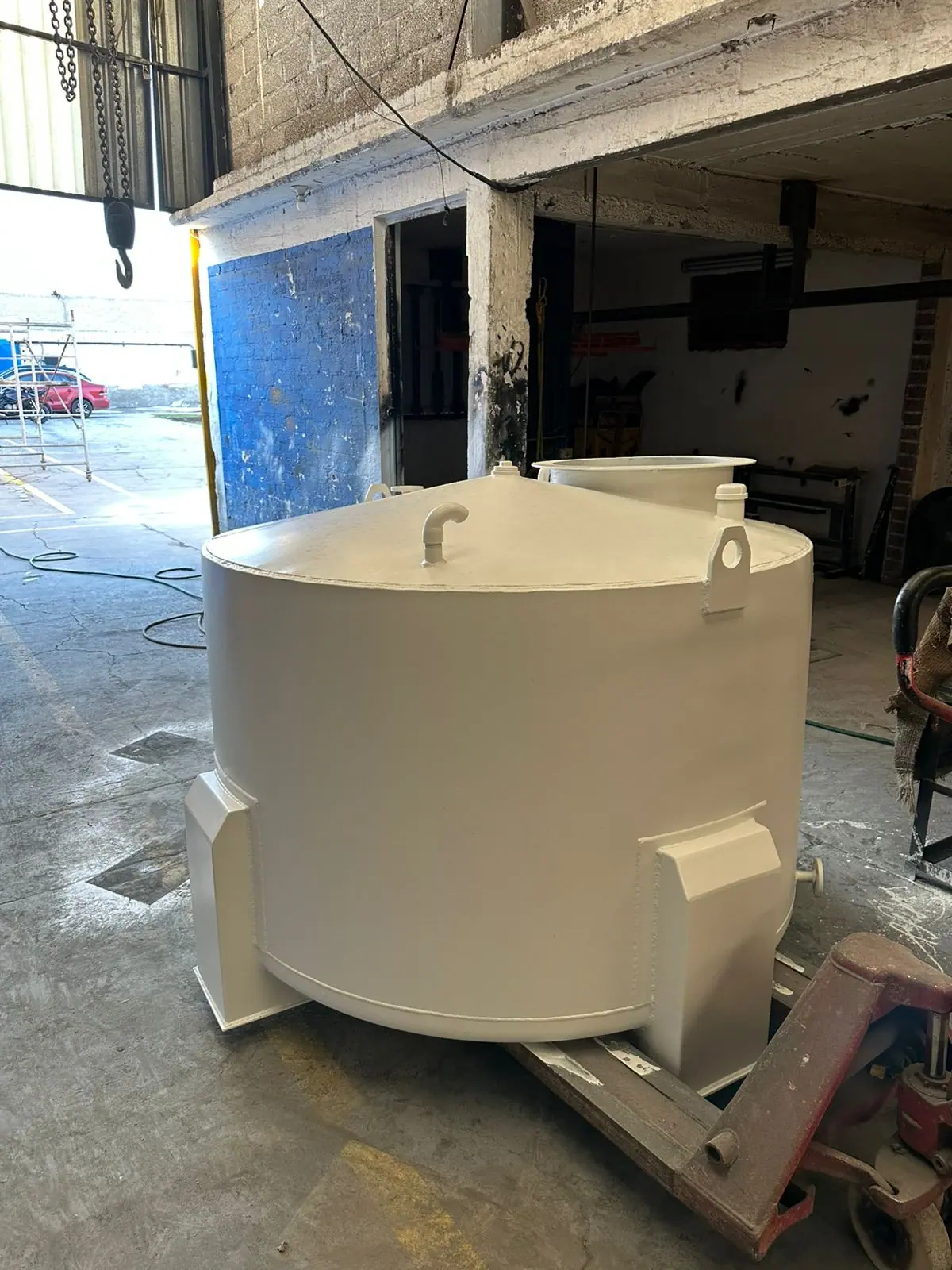 Tanque industrial grande